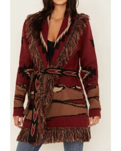 Idyllwind Women's Savannah Southwest Fringe Cardigan -Country Outfitter Shop 2000380687 605 P4