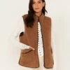 Cleo + Wolf Women's Reversible Sherpa Vest