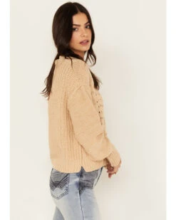 Free People Women's Sandcastle Bell Song Knit Sweater -Country Outfitter Shop 2000381035 280 P2