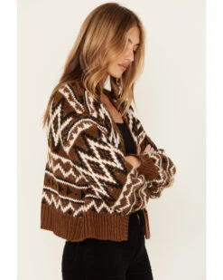 Rock & Roll Denim Women's Southwestern Knit Cardigan 8 Rock & Roll Denim Women's Southwestern Knit Cardigan -Country Outfitter Shop 2000381066 290 P2