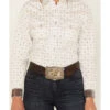 Rough Stock By Panhandle Women's Long Sleeve Pearl Snap Western Shirt -Country Outfitter Shop 2000381076 110 P3