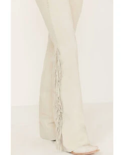 Idyllwind Women's Huntsville High Rise Leather Fringe Flare Pants -Country Outfitter Shop 2000381358 026 P3