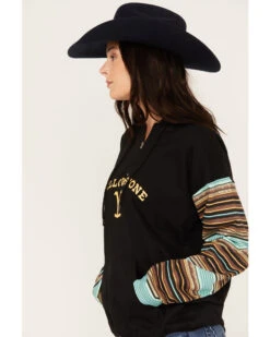 Changes Women's Serape Striped Yellowstone Hoodie -Country Outfitter Shop 2000382609 442 P2