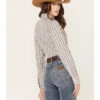 Cinch Women's Striped Long Sleeve Button-Down Western Shirt -Country Outfitter Shop 2000382739 900 P4