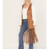Shyanne Women's Faux Suede Fringe Vest -Country Outfitter Shop 2000382833 200 P2