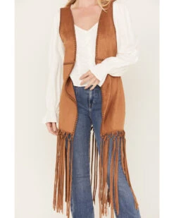 Shyanne Women's Faux Suede Fringe Vest 8 Shyanne Women's Faux Suede Fringe Vest -Country Outfitter Shop 2000382833 200 P3