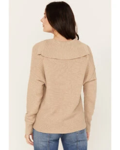 Cleo + Wolf Women's Drop Shoulder Ribbed Sweater -Country Outfitter Shop 2000382942 295 P4