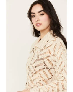 Cleo + Wolf Women's Cropped Boxy Cardigan 9 Cleo + Wolf Women's Cropped Boxy Cardigan -Country Outfitter Shop 2000382943 295 P2