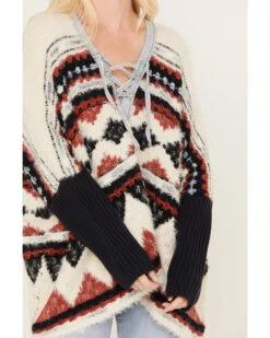 Idyllwind Women's Mack Denim Trim Sweater -Country Outfitter Shop 2000382999 410 P3