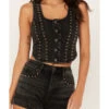 Idyllwind Women's Delrose Drive Studded Denim Vest -Country Outfitter Shop 2000383303 001 P3
