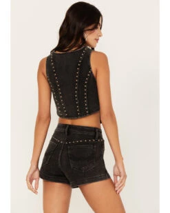 Idyllwind Women's Delrose Drive Studded Denim Vest -Country Outfitter Shop 2000383303 001 P4