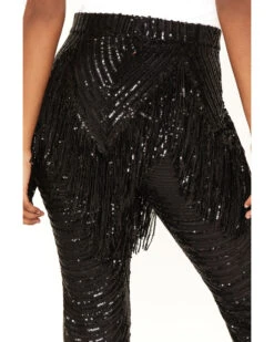 Any Old Iron Women's Beaded Fringe Flare Pants 9 Any Old Iron Women's Beaded Fringe Flare Pants -Country Outfitter Shop 2000384069 001 P5