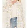 Cleo + Wolf Women's Oversized Plaid Print Button Up -Country Outfitter Shop 2000386559 110 P3