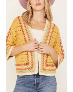 Driftwood Women's Caroline Crochet Cardigan -Country Outfitter Shop 2000387006 700 P3