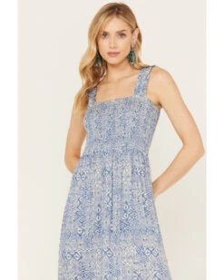 Yura Women's Western Tiered Sleeveless Midi Dress -Country Outfitter Shop 2000388346 400 P2