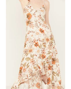 Wild Moss Women's Floral High Low Hem Dress -Country Outfitter Shop 2000393335 103 P3