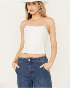 Boot Barn X Understated Leather Women's Louise Leather Bustier -Country Outfitter Shop 2000394750 100 P1